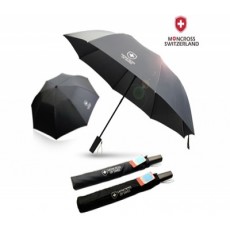 몽크로스 2단 솔리드 반자동 우산
