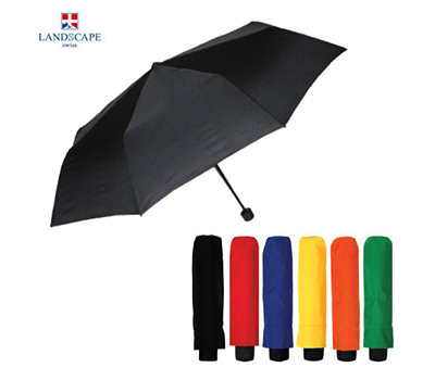 랜드스케이프우산 3단수동 폰지칼라 우산