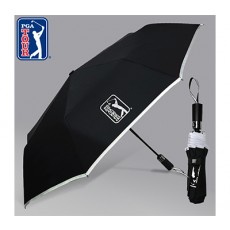 PGA 3단완전자동 리플렉티브 안전우산