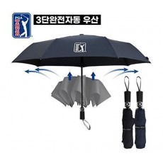 PGA 3단7K 완전자동 무지 우산 