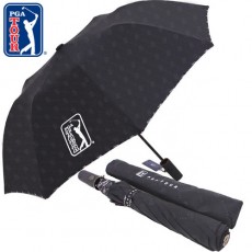 PGA 2단자동 엠보선염바이어스 우산