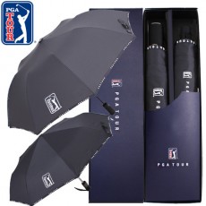 PGA 2단자동/3단완전자동 로고바이어스 우산세트