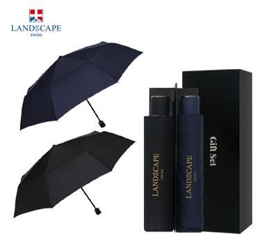 랜드스케이프 3단수동폰지무지 우산세트
