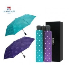랜드스케이프 3단전자동도트 우산세트