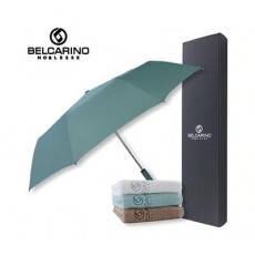 벨카리노3단 파스텔 우산 130g 면사타올 세트 